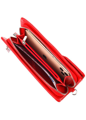 Жіночий шкіряний гаманець 20х10,5х3 см Canpellini (259244222)