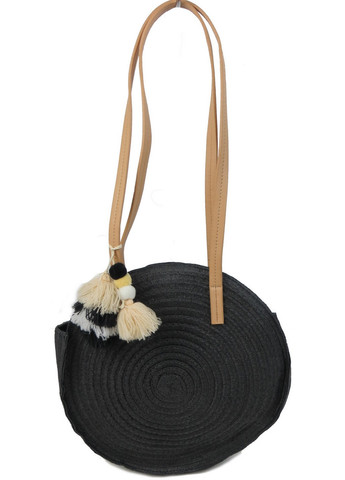 Экологическая соломенная женская плетенная сумка 30х30х6 см Esmara (259244382)