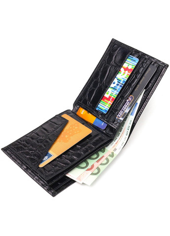 Чоловічий шкіряний гаманець 11,5х9,8х1 см Canpellini (259244278)