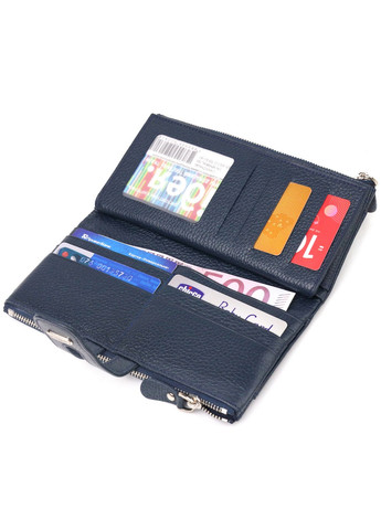 Женский кожаный кошелек 19х9,5х1,5 см Canpellini (259247254)