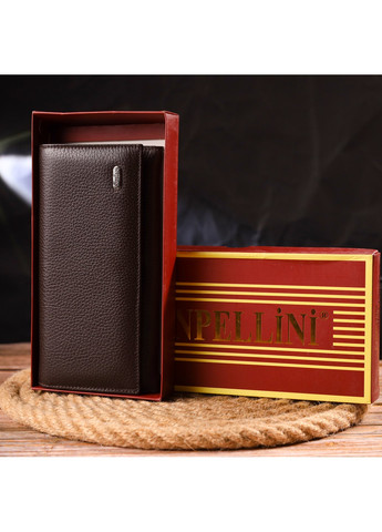 Жіночий шкіряний гаманець 19,2х10,2х2,5 см Canpellini (259246296)