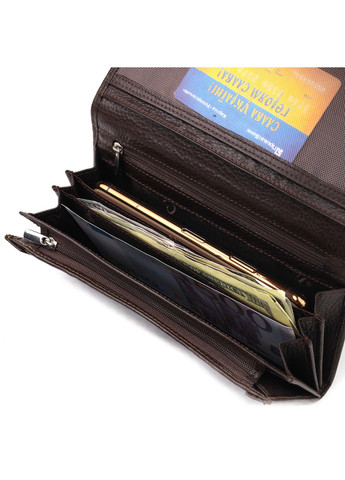 Жіночий шкіряний гаманець 19,2х10,2х2,5 см Canpellini (259246296)