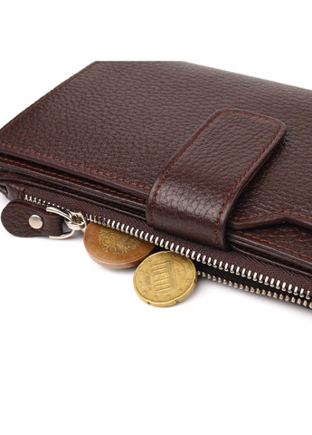 Жіночий шкіряний гаманець 10х18,7х2 см Canpellini (259246348)