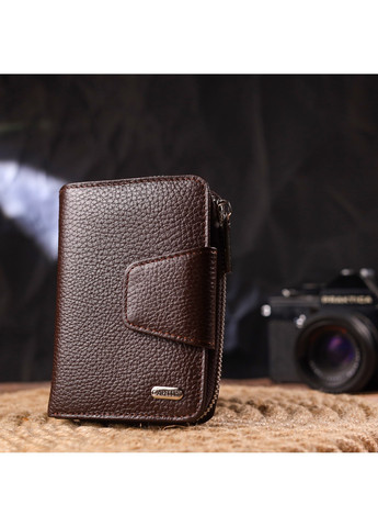 Жіночий шкіряний гаманець 9,5х13,2х3 см Canpellini (259246287)