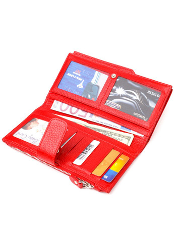 Жіночий шкіряний гаманець 10х18,7х2 см Canpellini (259246292)