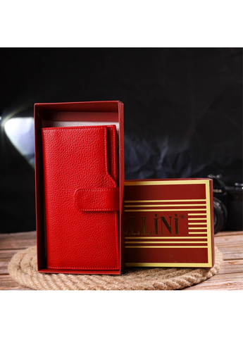 Жіночий шкіряний гаманець 10х18,7х2 см Canpellini (259246292)