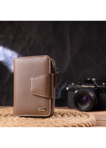 Женский кожаный кошелек 9,5х13,2х3 см Canpellini (259247295)