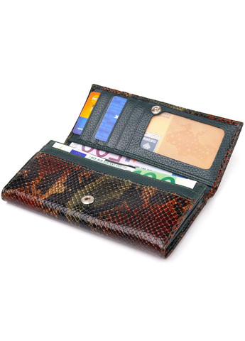 Женский кожаный кошелек 17,7х9х2 см Canpellini (259247318)