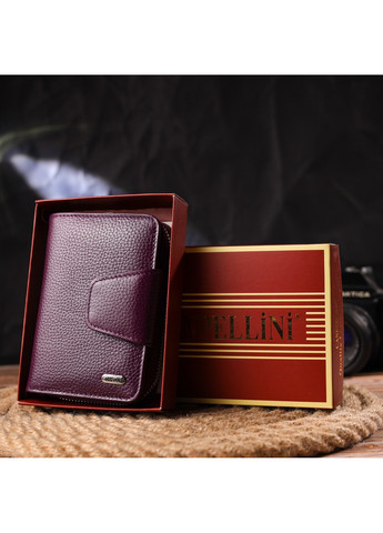 Женский кожаный кошелек 9,5х13,2х3 см Canpellini (259246336)