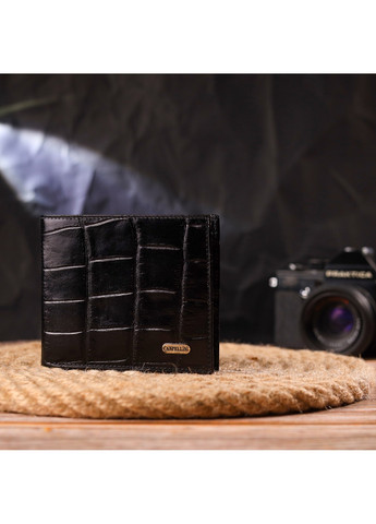 Чоловічий шкіряний гаманець 11,5х9,8х1 см Canpellini (259246357)