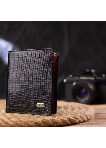 Чоловічий шкіряний портмоне 10х11,5х1 см Canpellini (259246303)