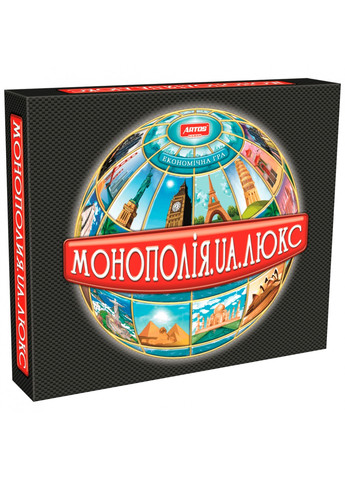 Детская настольная игра "Монополия люкс" 33х30х6 см Artos Games (259247555)