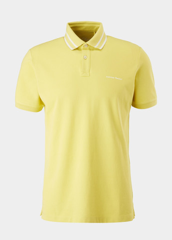 Желтая футболка-поло для мужчин S.Oliver