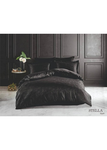 Комплект постельного белья Stella Black Евро Fiesta (259245382)