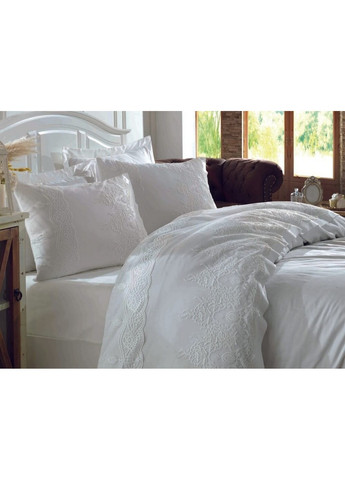 Комплект постельного белья Duru с кружевом. Евро Dantela Vita (259245436)