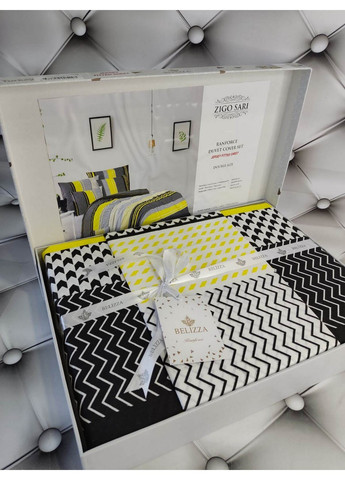 Комплект постільної білизни Zigo Yellow Евро Belizza (259245806)
