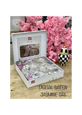 Комплект постільної білизни Jasmine Односпальний Tac (259245097)