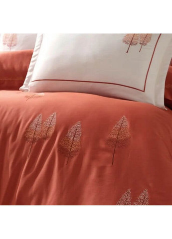 Комплект постільної білизни Pamira Brick з вишивкою Евро Dantela Vita (259244461)