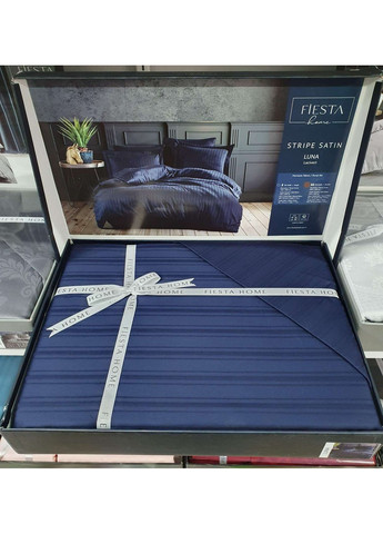 Комплект постельного белья Luna Lacivert Евро Fiesta (259245380)