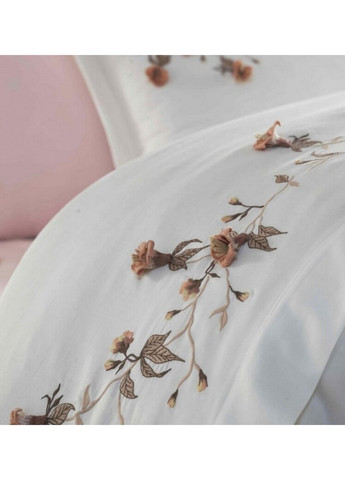 Постельное белье Anetta с вышивкой Евро Dantela Vita (259246519)
