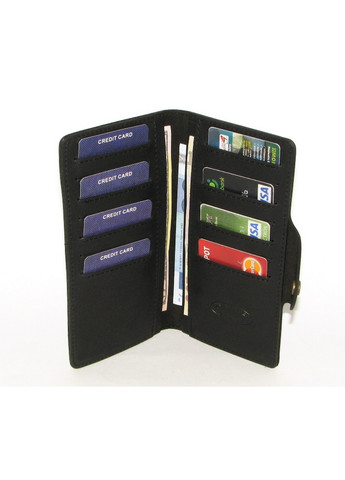Жіночий гаманець-купюрник 9х18х1 см DNK Leather (259264318)