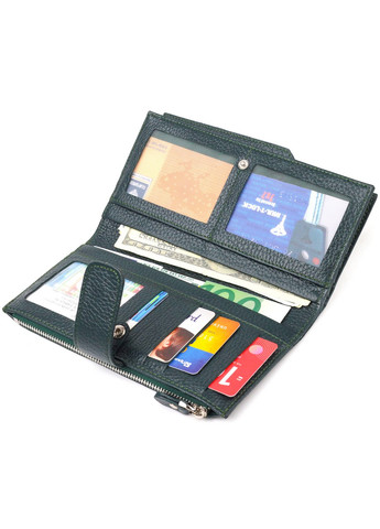 Жіночий шкіряний гаманець 10х18,7х2 см Canpellini (259264234)