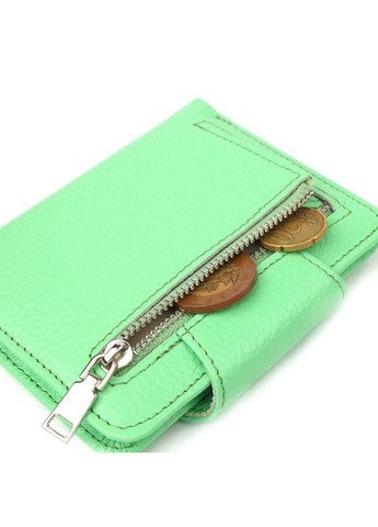 Жіночий шкіряний гаманець 9х11,7х1 см Canpellini (259263250)