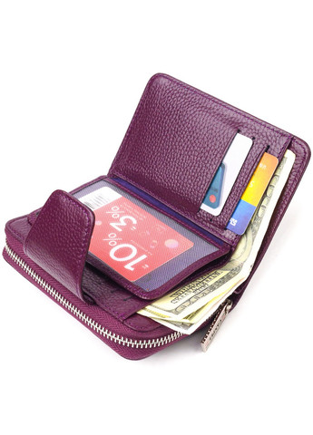 Жіночий шкіряний гаманець 9,5х13,2х3 см Canpellini (259263267)