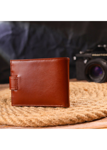 Чоловічий шкіряний гаманець 11х8,3х1 см Canpellini (259263290)