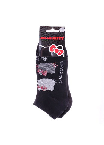Носки Socks 1-pack 36-41 black Hello Kitty (259296547)