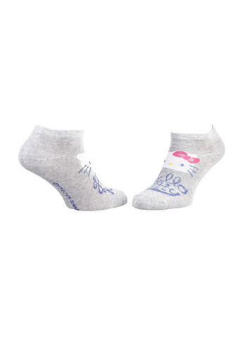 Носки Socks 1-pack 36-41 gray Hello Kitty (259296549)