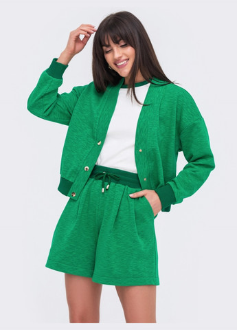 зелений костюм з шортами та кофтою Dressa (259261945)