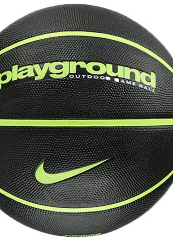 Мяч баскетбольный Everyday Playground 8P Deflated Size 5 Black / Green Nike (259296710)