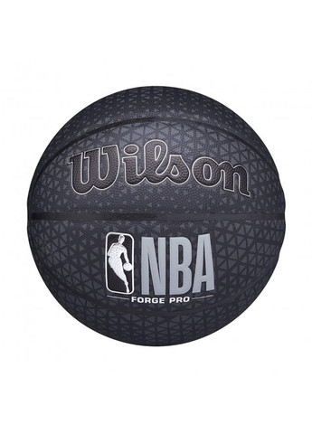Баскетбольный мяч NBA Forge Pro р. 7 Черный Wilson (259296322)