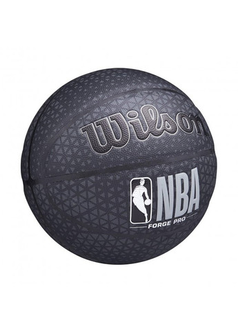 Баскетбольный мяч NBA Forge Pro р. 7 Черный Wilson (259296322)