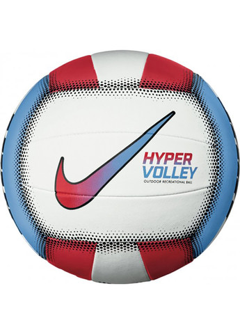 Мяч волейбольный HYPERVOLLEY 18P белый, голубой, красный 5 Nike (259296685)