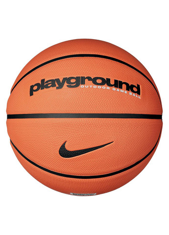 Мяч баскетбольный Everyday Playground 8P Deflated Size 6 Amber / Black Nike (259296556)