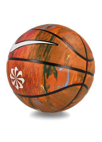 М'яч баскетбольний EVERYDAY PLAYGROUND 8P NEXT NATURE DEFLATED MULTI/AMBER/BLACK/WHITE size 6 Nike (259296691)