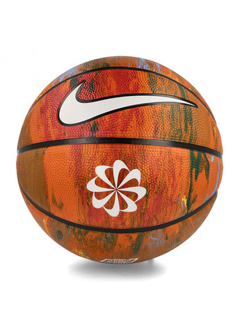 М'яч баскетбольний EVERYDAY PLAYGROUND 8P NEXT NATURE DEFLATED MULTI/AMBER/BLACK/WHITE size 6 Nike (259296691)