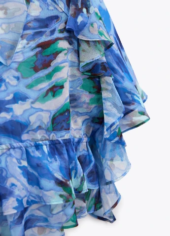 Комбінована блуза Zara