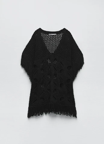 Пончо Zara (259269698)