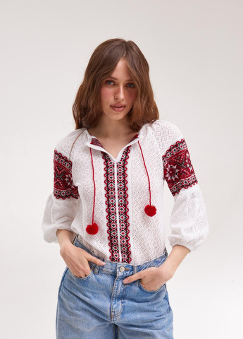 В'язана жіноча блуза "Зорі" MEREZHKA (259297842)