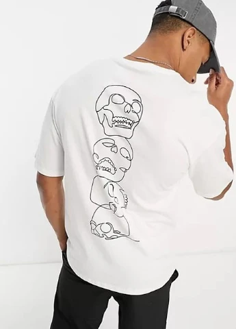 Біла футболка Jack & Jones