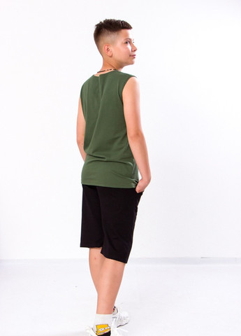 Комплект для хлопчика (афганка+шорти) Зелений Носи Своє (6185-057-33-1-v8) Носи своє (259161501)