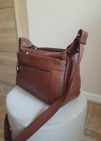 Кожаная сумка на 2 ручки Vishnya (259347928)