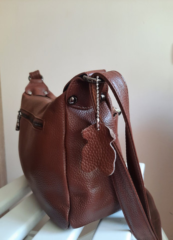 Кожаная сумка на 2 ручки Vishnya (259347928)