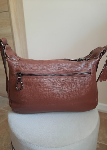 Кожаная сумка на 2 ручки Vishnya (259347928)