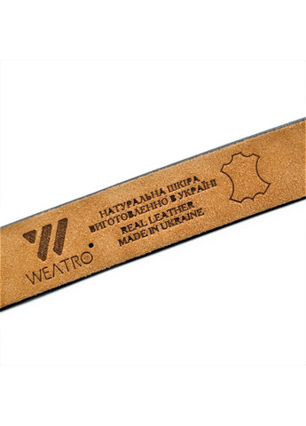 Мужской кожаный ремень 115-120 см Weatro (259349349)