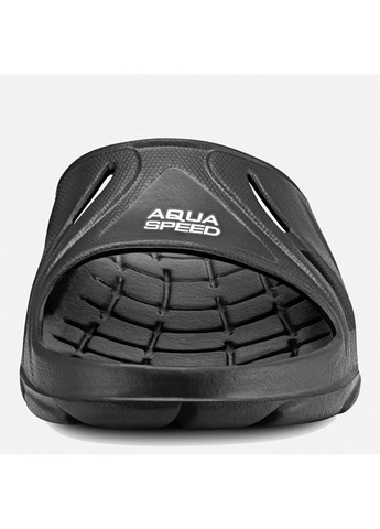 Черные спортивные шлепанцы alabama 5989 черный Aqua Speed