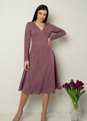 Лілова кежуал сукня Ри Мари однотонна